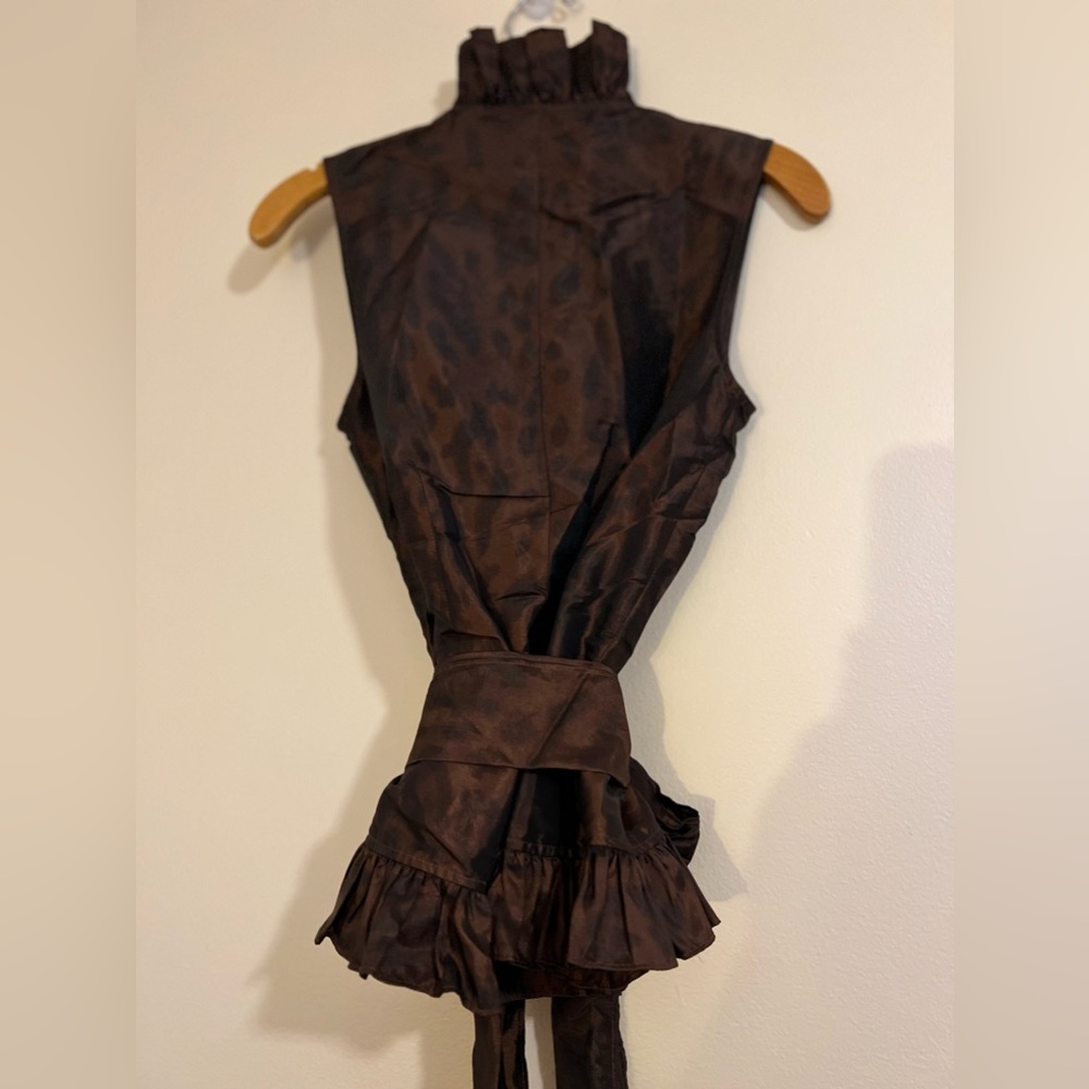 Small Vintage Isadora Collection Ruffle Blouse - Picture 6 of 9